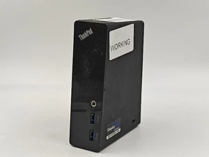 Station d'accueil USB 3.0 Lenovo ThinkPad - Fonctionne, signes d'utilisation - Photo 1/9