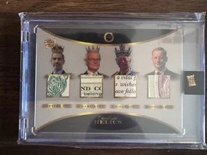 2025 Piezas Royalty Quad King Reliquia Felipe VI Carlos XVI Carlos Hans-Adam II - Imagen 1 de 2