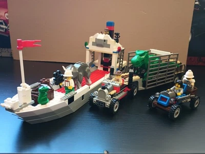 LEGO Adventurers (5975) T-Rex Transport Complete Set, No Box or Instructions - Image 1 of 4