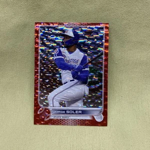 2022 Topps #208 Jorge Soler Red Foilboard Atlanta Braves /199 🔥 - Bild 1 von 2