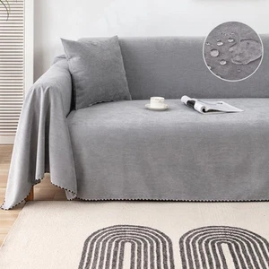 Waterproof Couch Sofa Cover Washable Sectional Couch Covers Protectors for Pe... - Picture 1 of 8