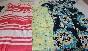 Lot of 3 Lilly Pulitzer Women's Dresses Size M Colorful, Soft Cotton - Picture 1 of 9