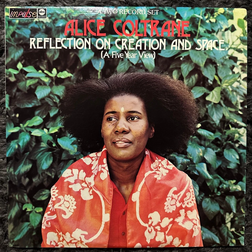 Alice Coltrane Reflection On Creation And Space Quad Vinyl 2LP 1973 Impulse! - Image 1 of 4