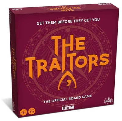 The Traitors Official Board Game by Goliath – BBC Hit TV Show Family Game - Image 1 of 4