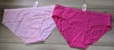 Nuevo con etiquetas Lote de 2 Bragas Hiphugger Vintage Victoria's Secret Firma Cintura L Foto 1 de 3