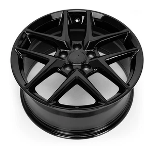 New 18 Inch Machined Black Alloy Rim Wheel For Honda Civic 2016 - 2024 Sport US - Picture 1 of 15