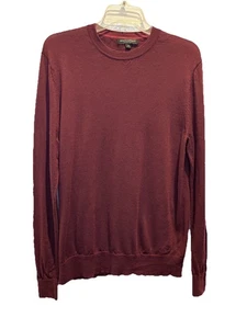 Banana Republic Merinowolle Herren Pullover Burgund Medium Classic Fit - Bild 1 von 7