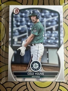 🔥 X20 COLE YOUNG MARINERS HOT  2023 Bowman Prospects BP-9 Lot Of 20 - Picture 1 of 2