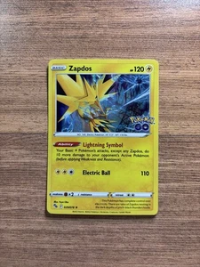 💎Zapdos Pokemon GO Pokémon 029/078 Holo Raro LP - Imagen 1 de 2