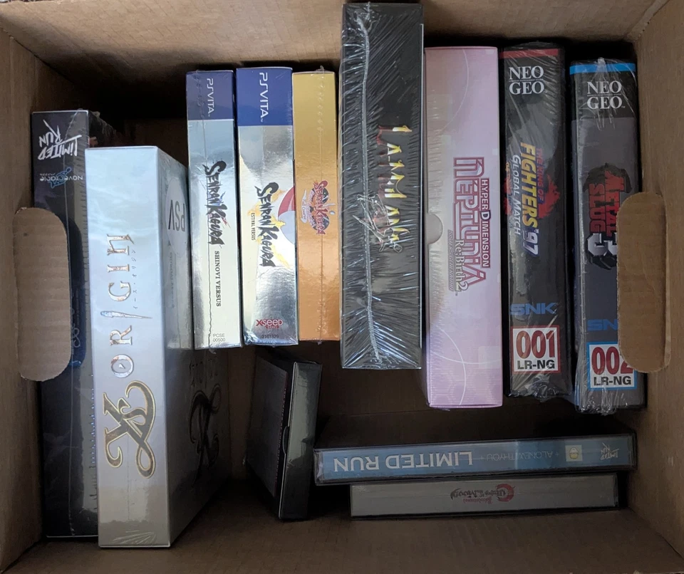 MINT PlayStation PS Vita Collector Special Limited Run Games Editions NEW SEALED - Image 1 of 1