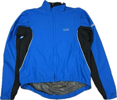 Gore Mens XL (24x30) Bike Wear Blue Windstopper Convertible Gorewear Vest Jacket - Image 1 of 4