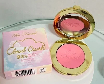 Too Faced Cloud Crush Blush - Candy Clouds BNIB Blurring Blusher - Image 1 of 4