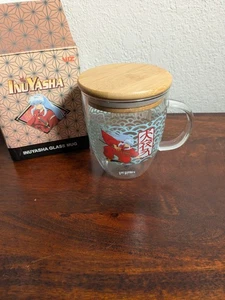 InuYasha Figur Portrait Glas Becher mit Deckel - Bild 1 von 5