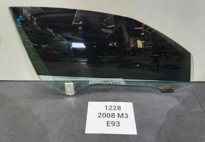 ✅ 07-13 OEM BMW E93 M3 335 Convertible Puerta Delantera Derecha Pasajero Ventana Vidrio Foto 1 de 4