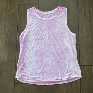 Apana Pink Burnout Lightweight Sleeveless Workout Yoga Shirt size Medium - Picture 1 of 5