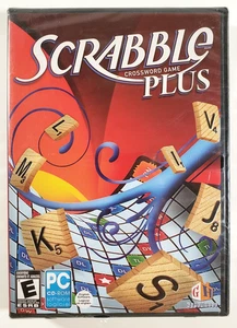 Scrabble Plus - Crossword Game (PC CD-ROM, 2009) Computer Game - Brand New - Picture 1 of 4