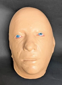 Vintage Cinema Secrets Head Blue Eyes Foam Halloween Display Movie Prop 1999 - Picture 1 of 9
