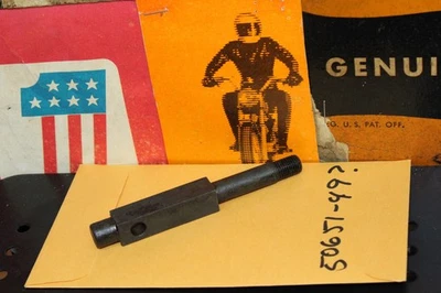 GENUINO Harley-Davidson Footboard Stud 50657-49?? - Panhead Hydra-Glide NOS Foto 1 de 4