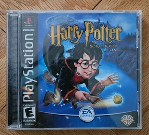 Harry Potter y la Piedra Filosofal PS1 + Tarjeta Reg y Manual Completo C.I.B - Imagen 1 de 4