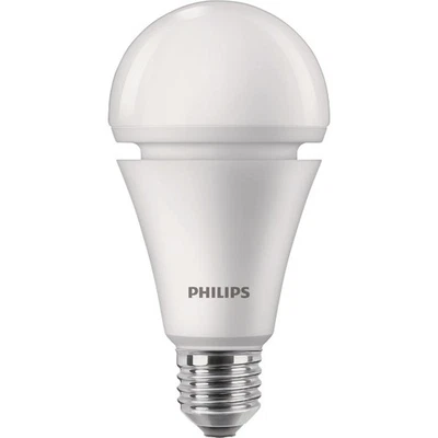 Philips 60W Equivalente Blanco Suave A21 Mediano LED Batería Respaldo Bombilla Foto 1 de 4