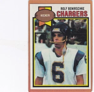 Topps Football Rolf Benirschke 1979 #483 cargadores casi nuevo/como nuevo *A11770 - Imagen 1 de 1