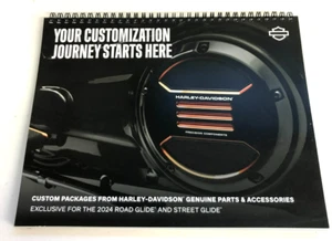 Libro de catálogo Harley Davidson para motocicletas Road Glide y Street Glide 2024 USADO - Imagen 1 de 4