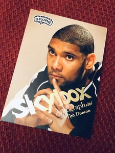 2004 TIM DUNCAN #43 / Fleer Skybox - San Antonio Spurs ~ EXCELLENT/ MINT - Picture 1 of 10