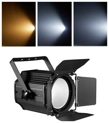 high power COB Par Studio 200W Stage Lights Warm White for Camera Church Theater - Image 1 of 4