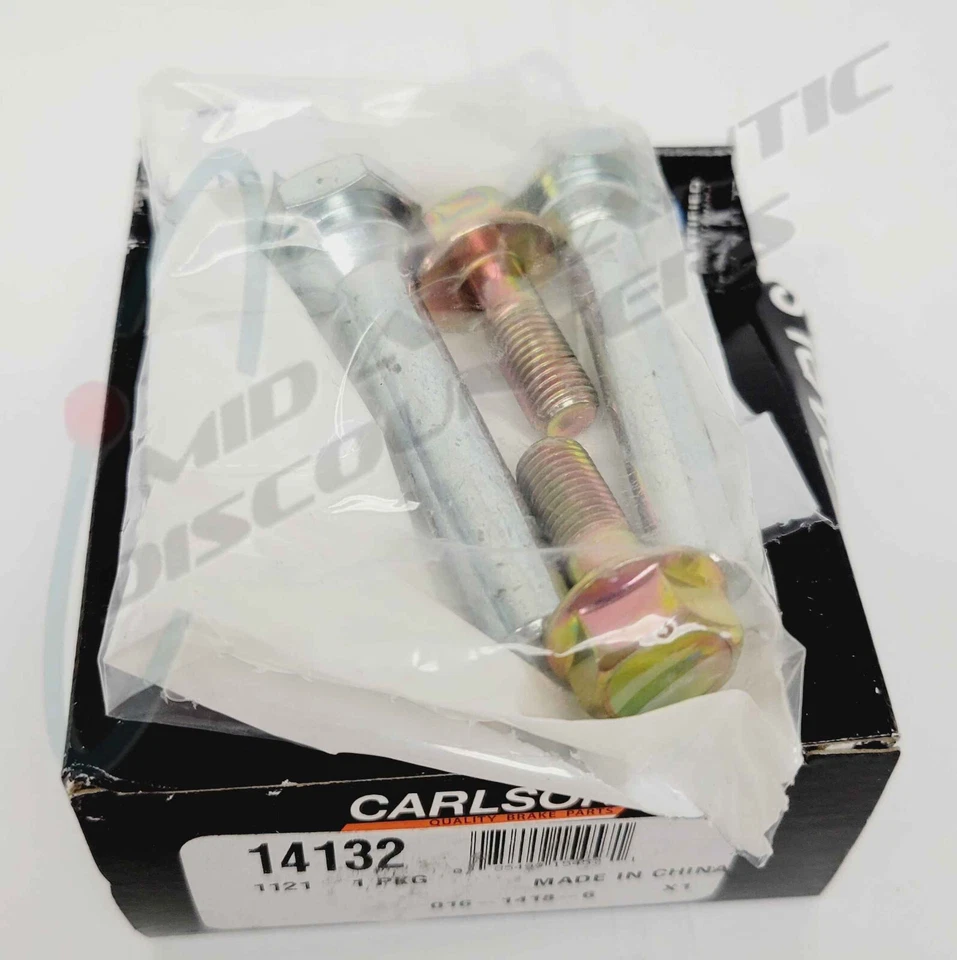 Комплект штифтов суппорта дискового тормоза Carlson 14132-EX для Acura Honda Suzuki - Изображение 1 из 1