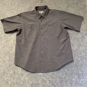 Orvis Classic Collection Shirt Mens XXL Gray Short Sleeve - Picture 1 of 15