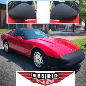 C4 Corvette NoviStretch Front + Mirror Combo Stretch Bra Masks Fit: All 84-96 - Picture 1 of 14