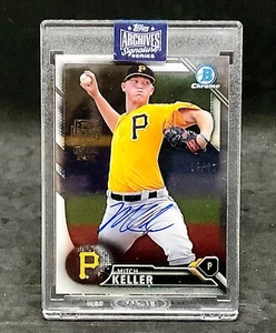 Mitch Keller-2020 Topps Archives Signature Series 2016 Bowman Chrome Auto 54/61 - Imagen 1 de 2