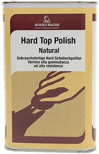 HARD TOP PULITUR esmalte paneles de mesa pintura resistente a los arañazos madera natural 500 ml - Imagen 1 de 6