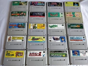 Wholesale lot of 20 Nintendo Super Famicom FC NES Game Cartridge set-e0701-5 - Picture 1 of 12