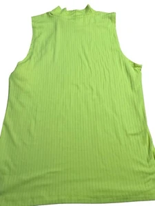 Eye candy neon yellow extra large ribbed tank top new with tags - Picture 1 of 4