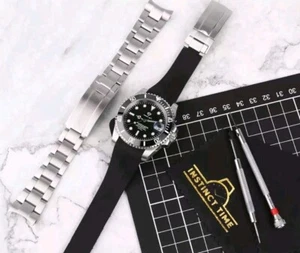 INSTINCT TIME Stealth Diver | Seiko NH35 Mod Watch, Sapphire, Lume, 40mm Diver - Picture 1 of 10