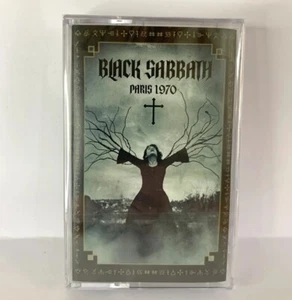 Black Sabbath Paris 1970 Cassette Tape Heavy Metal Limited Live Edition - Picture 1 of 6