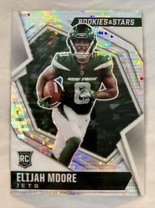 ELIJAH MOORE #116- 2021 Panini Rookies and Stars Pulsar Prizm - ROOKIE RC - JETS - Imagen 1 de 2