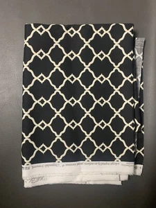 WILLIAMSBURG COLONIAL CHIPPENDALE FRETWORK TRELLIS SUN N SHADE FABRIC 92” X54” - Picture 1 of 7