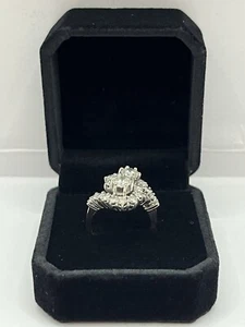 Appraised GIA Certified 20 Natural Diamond Ring 2.25ct I1-I2 White Gold 14k U.S. - Picture 1 of 19