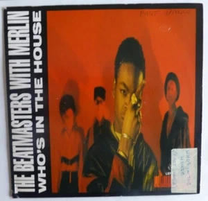 THE BEATMASTERS WITH MERLIN - WHO'S IN THE HOUSE 1989 VINYL SINGLE. LEFT31. - Picture 1 of 4
