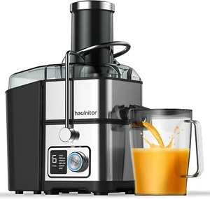 Extractor De Jugos Para Frutas y Vegetales Exprimidor De jugo Acero Inoxidable - Picture 1 of 8