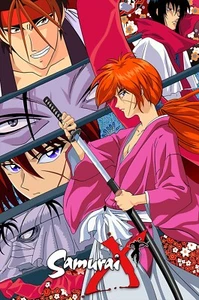 PÓSTER PREMIUM DE ANIME Rurouni Kenshin Samurai X hecho en ee. uu. - ani160 - Imagen 1 de 6