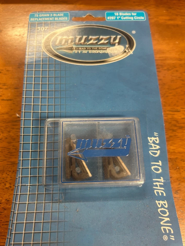 Muzzy 3 BLADE 75GR Replacement Blades - Image 1 of 1
