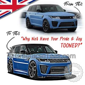 Cartoon My Car - Puoi avere la tua auto tutta tua suonata con il nostro servizio di tooning - Foto 1 di 12