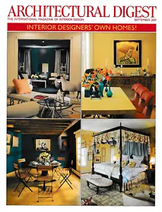 Architectural Digest Magazine September 2001 besucht Paul Hogan den Schauspieler - Bild 1 von 2