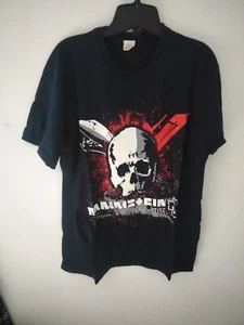 RAMMSTEIN REISE REISE BLACK SKULL SHORT SLEEVE LARGE ORIGINAL VINTAGE TSHIRT - Picture 1 of 4