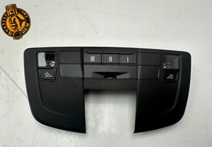 13-16 PORSCHE BOXSTER CAYMAN 911 FRONT OVERHEAD CONSOLE DOMELIGHT LAMP BLACK 60k - Picture 1 of 7