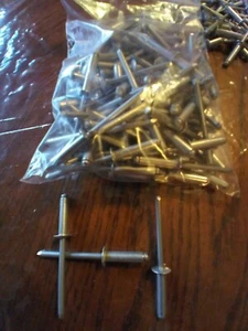 'POP' brand Aluminum pop rivets DOME Head 5/32 X 1/2 AD 58 ABS (D) - Picture 1 of 3