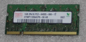 Memoria SO-DIMM MacBook Pro iMac Mini 1 GB PC2-6400 DDR2 800 MHz MacBook Pro iMac Mini 1 GB PC2-6400 DDR2 800 MHz - Imagen 1 de 1